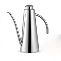 Standard 304 Stainless Steel Olive Oil Vinegar Batcher Can Bottle Pot Kitchen Accessories Cooking Tools 500ml Storage Bottles - east2cart.uk