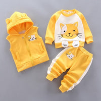 Baby Boy Winter Warm 3pc Clothing Set