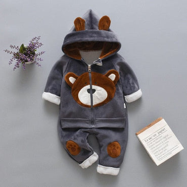 Baby Boy Winter Warm 3pc Clothing Set