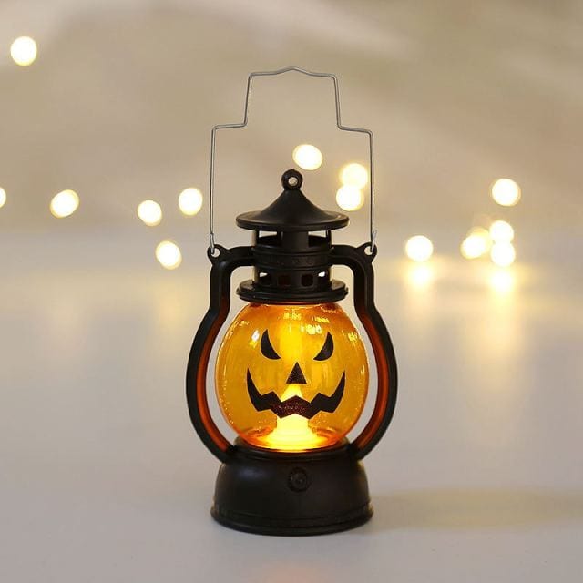 3PCS Halloween Pumpkin Oil Lamps