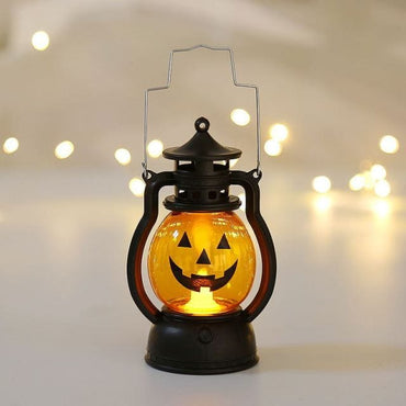 3PCS Halloween Pumpkin Oil Lamps