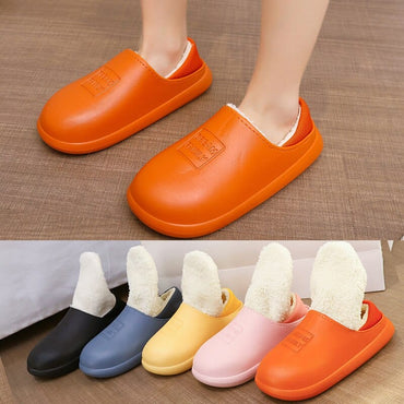 Indoor Cotton Plush Slippers