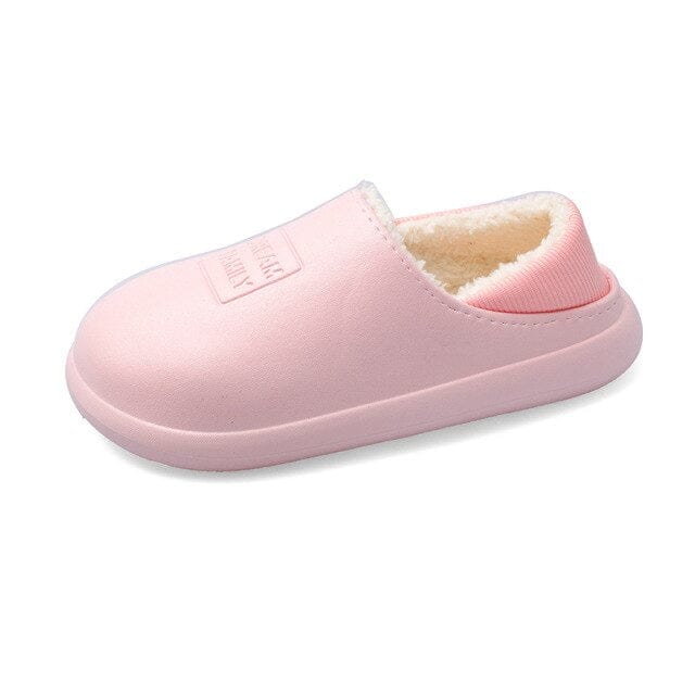 Indoor Cotton Plush Slippers