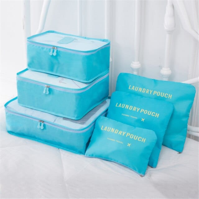 6 pcs Wardrobe Storage Cube Bags