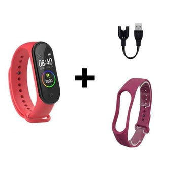 M4 Smart Watchs Sport Wristbands For Women LED Screen Fitness Traker Bluetooth Waterproof Lady Watchs Sports Brand digital watch - east2cart.uk