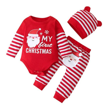 My First Christmas Baby Boy Clothing Set