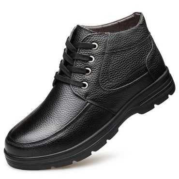 Genuine Leather Wool Lined Anti Shoe