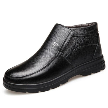 Genuine Leather Wool Lined Anti Shoe