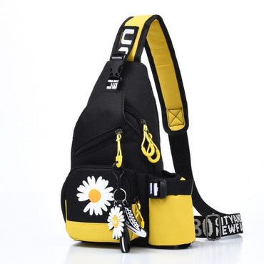 Ladies Floral Sport Crossbody Bag