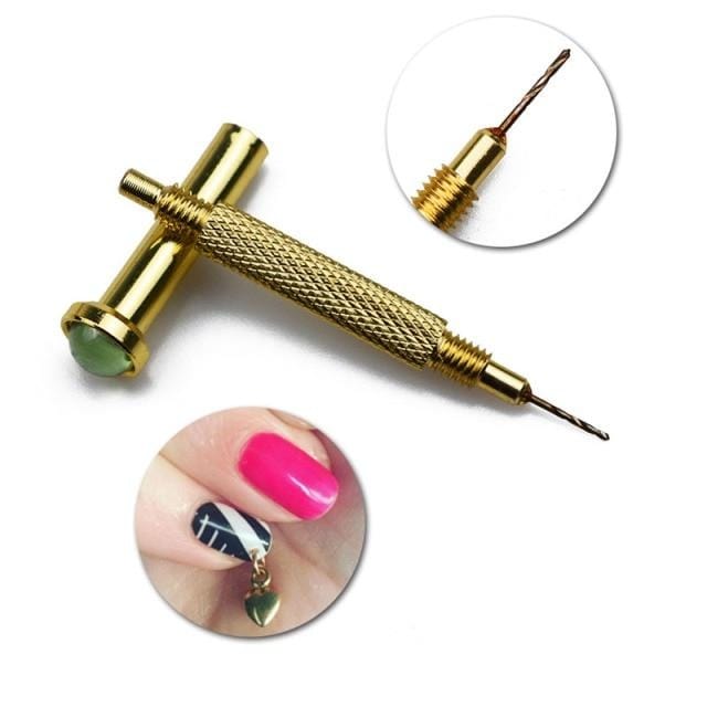 Piercing Dangle Nail Art Charms Glitter 3D Nails Rhinestones Acrylic Decoration Metal Alloy Designs - east2cart.uk