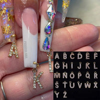 Piercing Dangle Nail Art Charms Glitter 3D Nails Rhinestones Acrylic Decoration Metal Alloy Designs - east2cart.uk