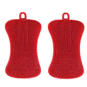 1/3/4pcs Kitchen Silicone Scrubbing Brushes