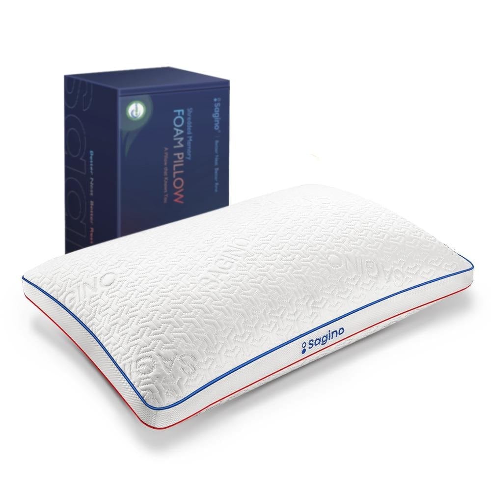 Sagino Memory Foam Pillow Silky Cooling Pillows Slow Rebound Comfortable Sleeping pillows Bedding pillow cojines подушка - east2cart.uk