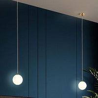 Light Copper Cord Pendant Light