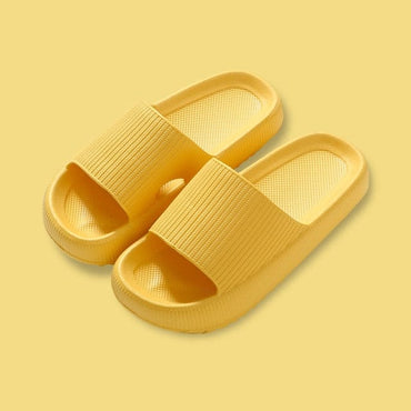 Women Thick Platform Slippers Summer Beach Eva Soft Sole Slide Sandals Leisure Men Ladies Indoor Bathroom Anti-slip Shoes - east2cart.uk