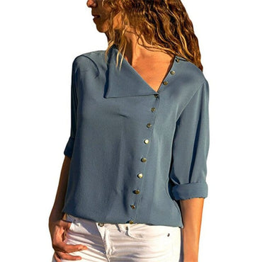 Ladies Skew Collar Casual Tops - east2cart.uk