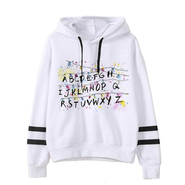 Stranger Things Oversized Hooded Tops