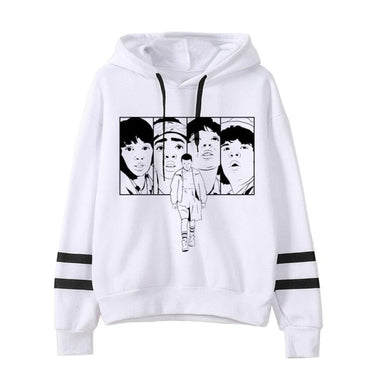 Stranger Things Oversized Hooded Tops