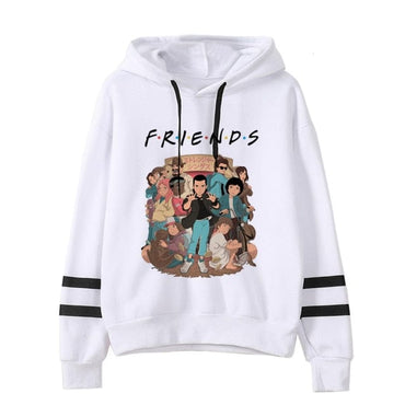 Stranger Things Oversized Hooded Tops