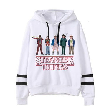 Stranger Things Oversized Hooded Tops