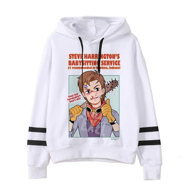 Stranger Things Oversized Hooded Tops