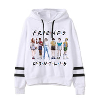 Stranger Things Oversized Hooded Tops