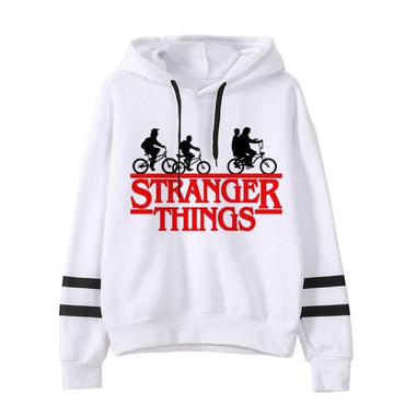 Stranger Things Oversized Hooded Tops