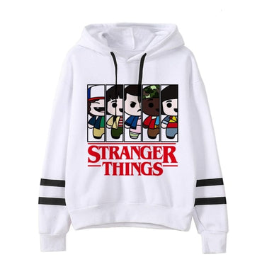 Stranger Things Oversized Hooded Tops