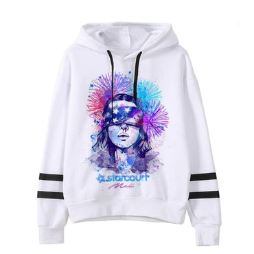 Stranger Things Oversized Hooded Tops