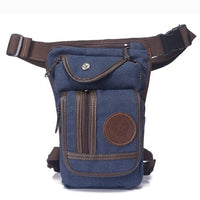High Quality Men's Canvas Drop Leg Bag - east2cart.uk