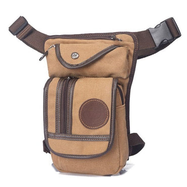 High Quality Men's Canvas Drop Leg Bag - east2cart.uk