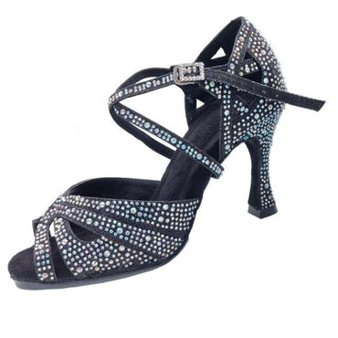 Rhinestone Latin Dance Shoes