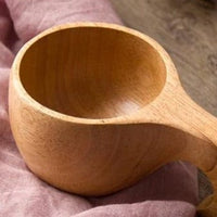 New Chinese Portable Wood Coffee Mug Rubber Wooden Tea Milk Cups Water Drinking Mugs Drinkware Handmade Juice Lemon Teacup Gift - east2cart.uk