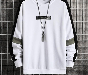 Crewneck Long Sleeve Hip Hop Pullover