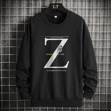 Crewneck Long Sleeve Hip Hop Pullover