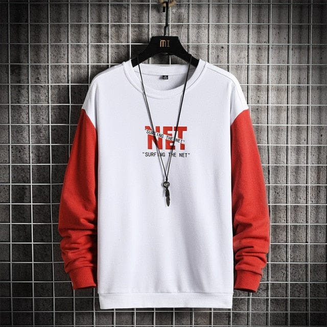 Crewneck Long Sleeve Hip Hop Pullover