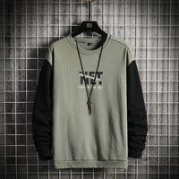 Crewneck Long Sleeve Hip Hop Pullover