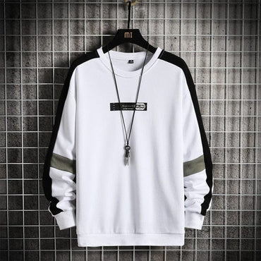 Crewneck Long Sleeve Hip Hop Pullover