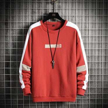 Crewneck Long Sleeve Hip Hop Pullover