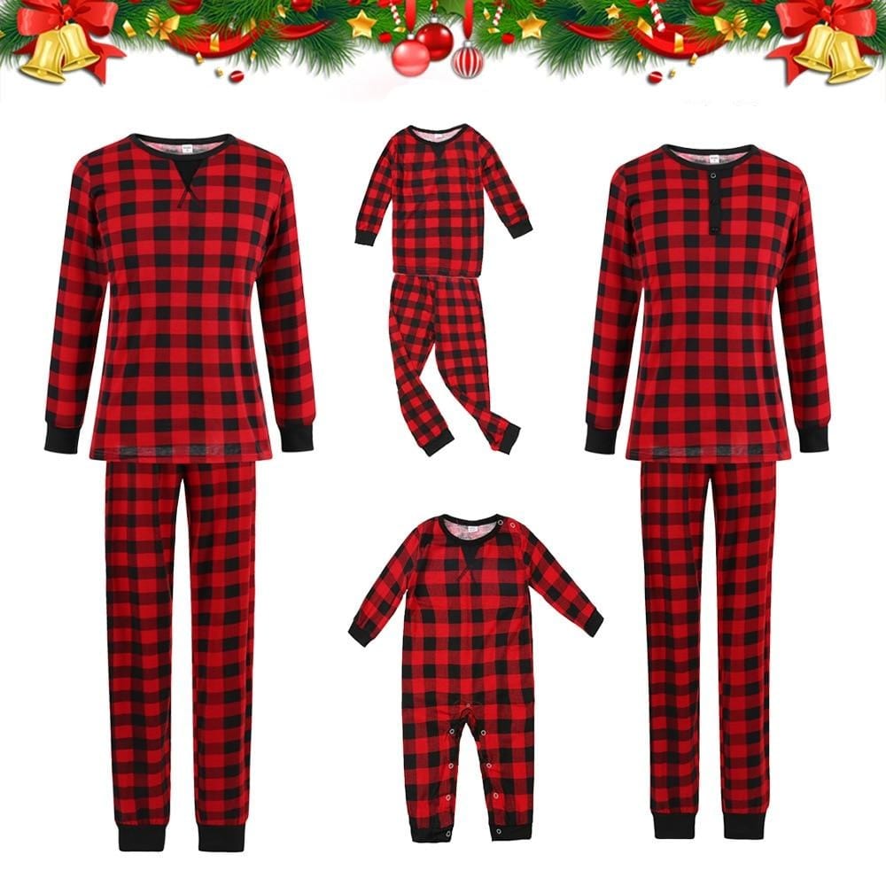 Long Sleeve Family Christmas Matching Clothing