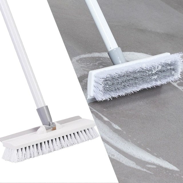 Adjustable Stainless Steel Long Scrubber with Bristles