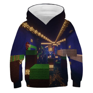 3D Video Game Boys Hoodie