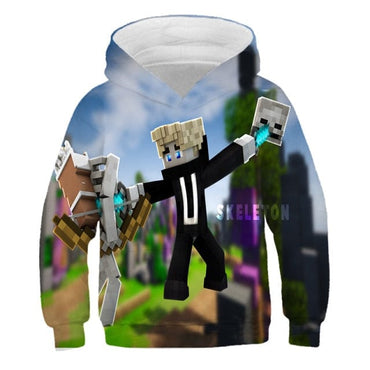 3D Video Game Boys Hoodie