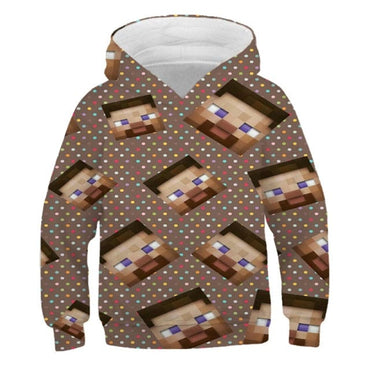 3D Video Game Boys Hoodie