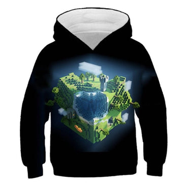 3D Video Game Boys Hoodie