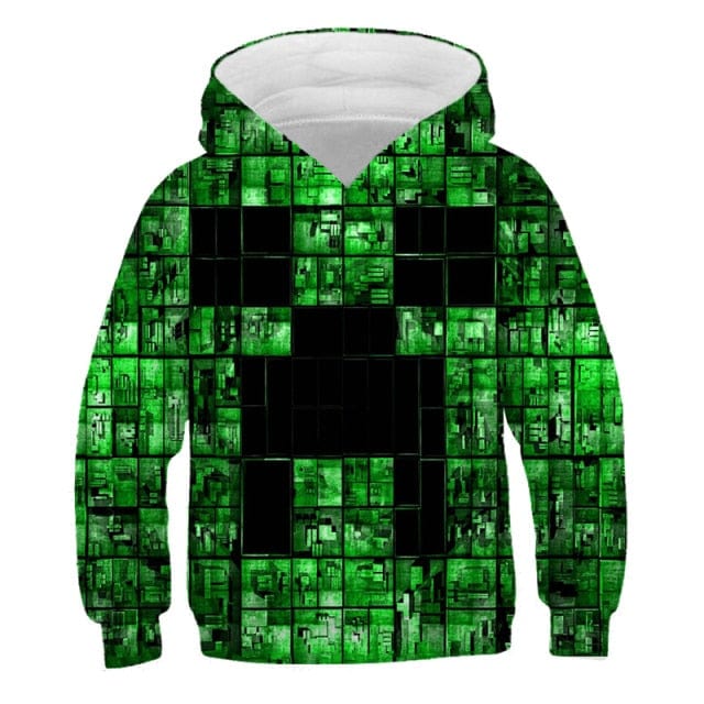 3D Video Game Boys Hoodie