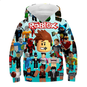 3D Video Game Boys Hoodie