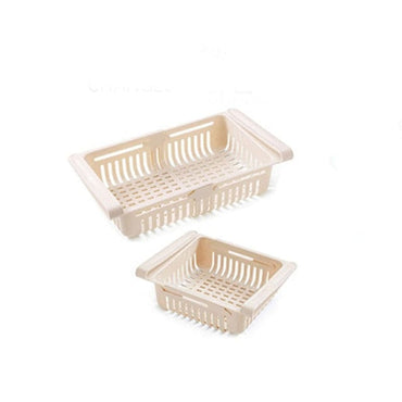 Adjustable Fridge Storage Baskets