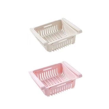 Adjustable Fridge Storage Baskets