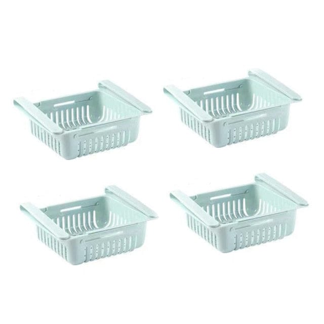 Adjustable Fridge Storage Baskets